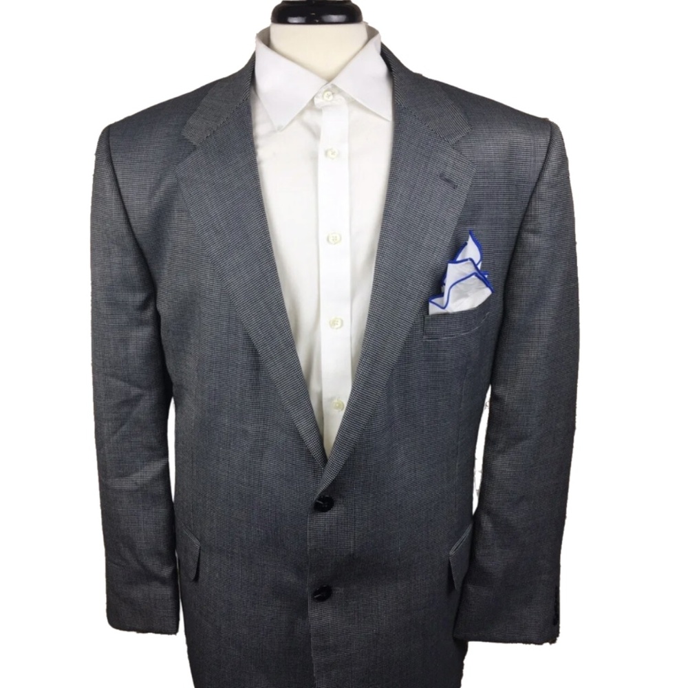 50R Luchiano visconti 1976 Blazer Luxury Gray And Blue